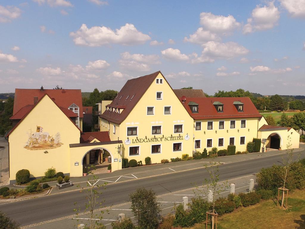 Landgasthof Scheubel Gremsdorf Exterior foto
